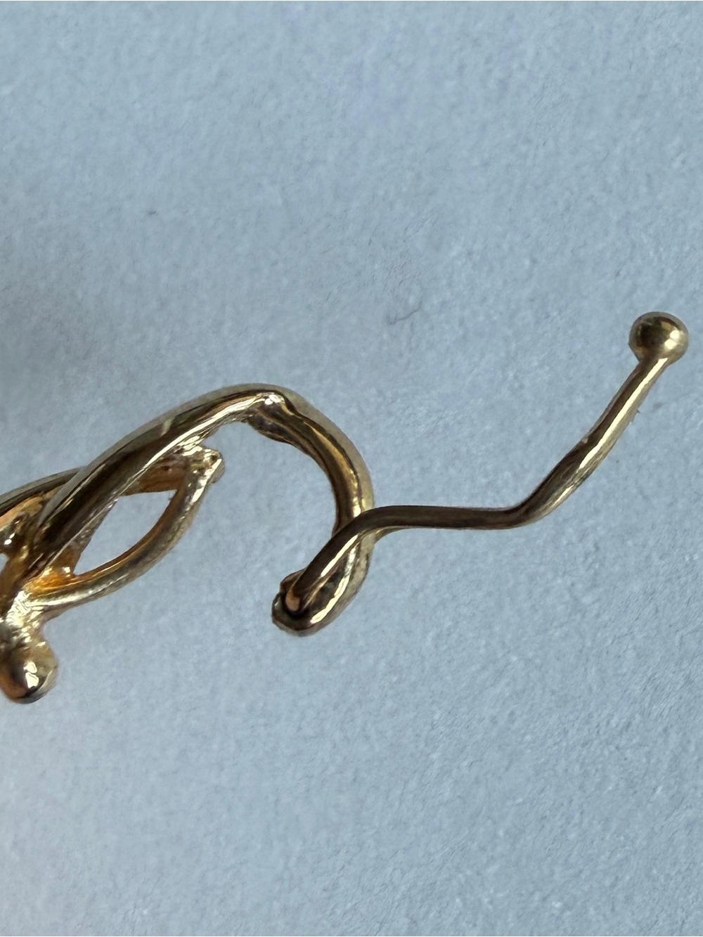 Vintage 14K Yellow Gold 14MM Mabe Pearl PENDANT ENHANCER - Picture 13 of 14